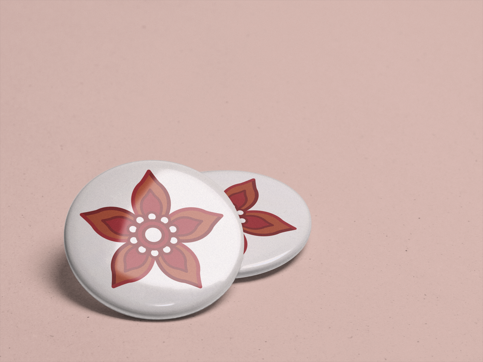 Hayat Henna pins mockup